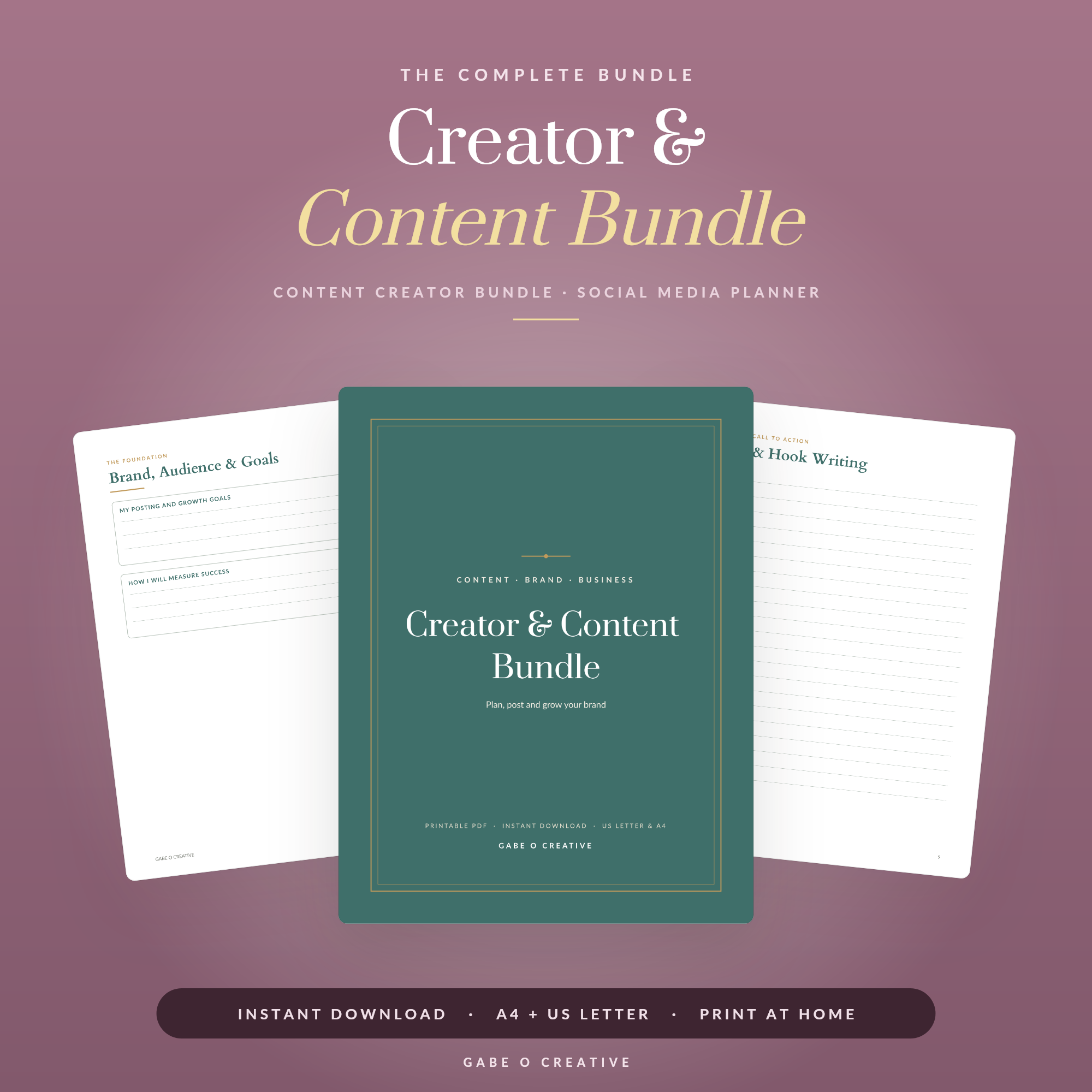 Creator & Content Bundle