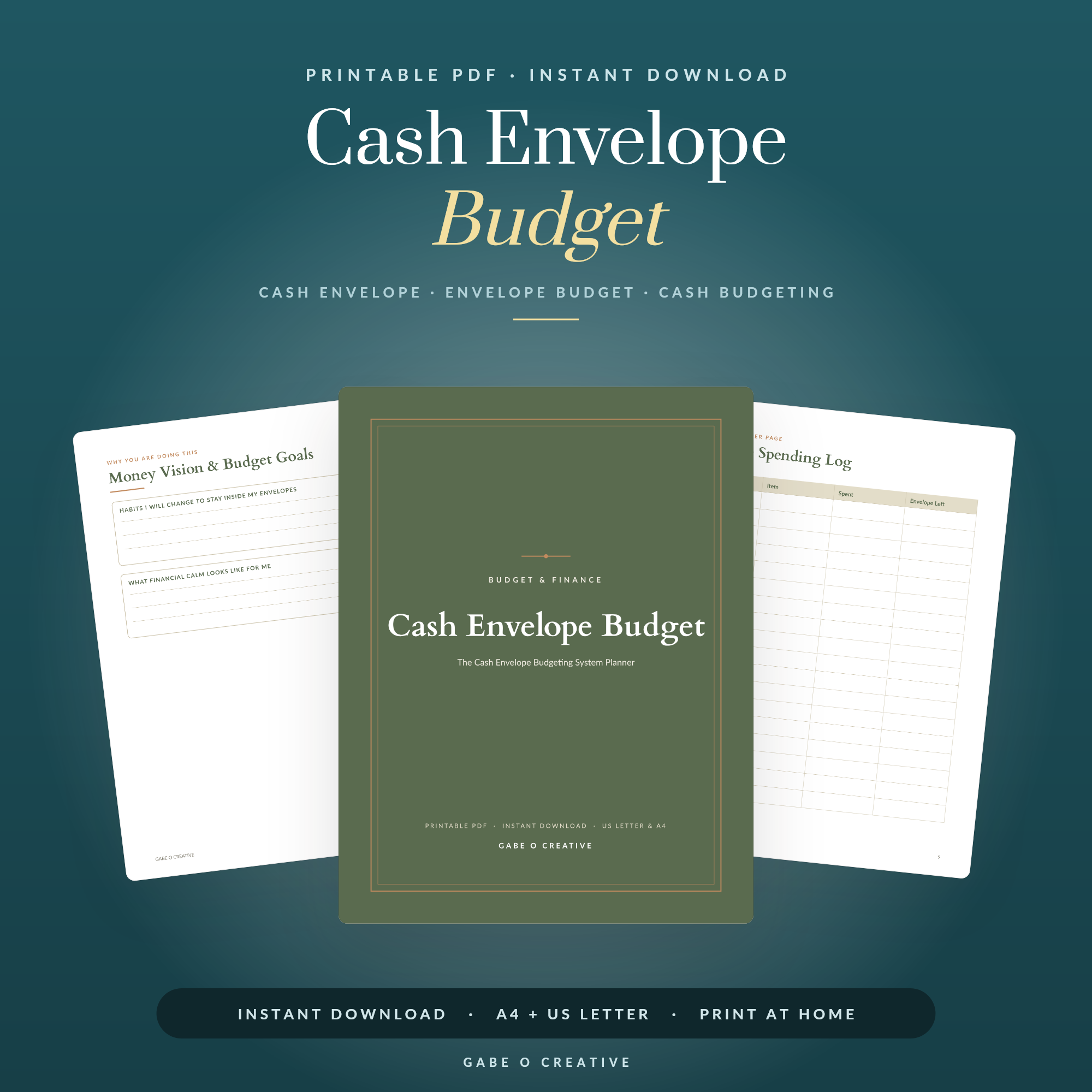 Cash Envelope Budget