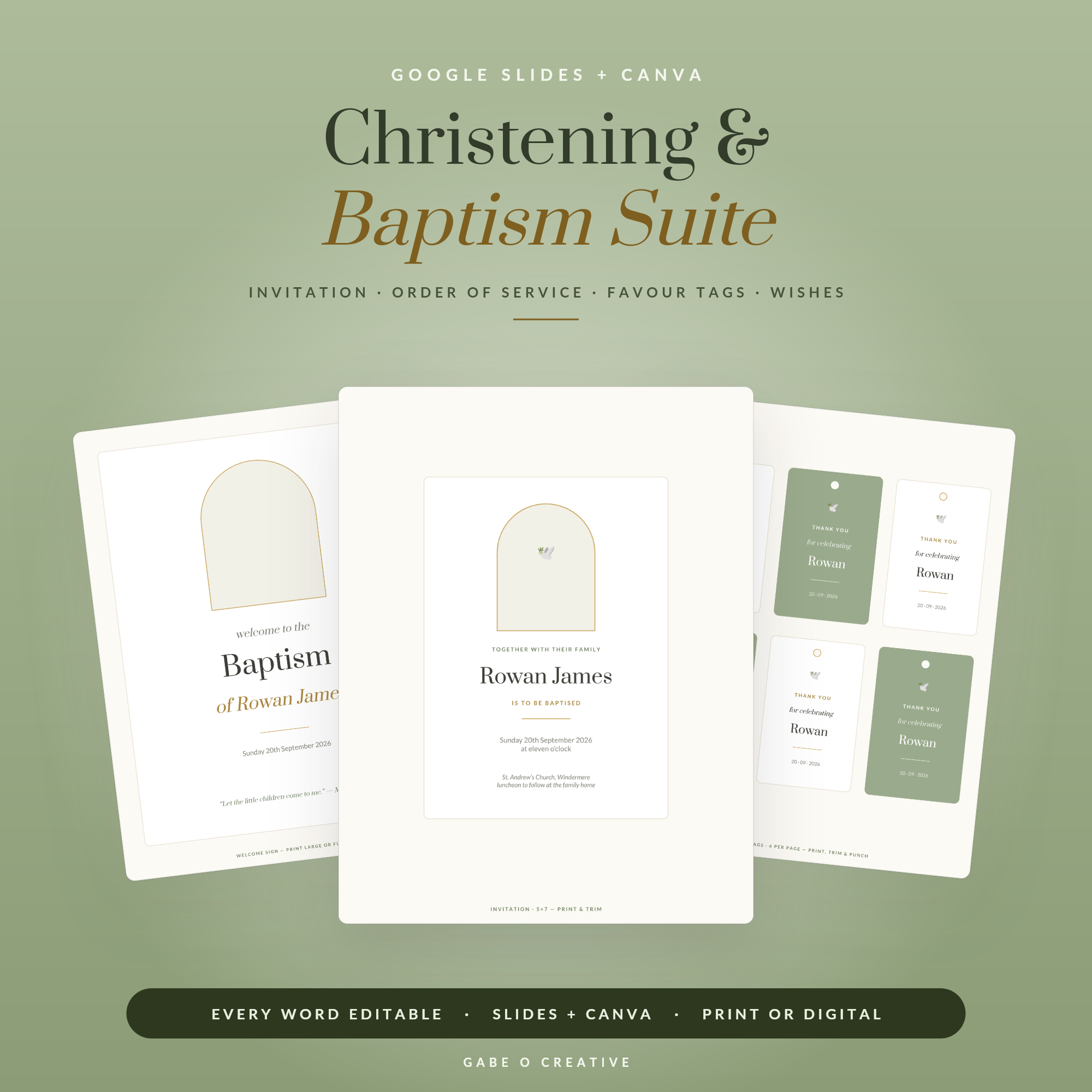 Planning a Christening: Order of Service, Guests and Timings