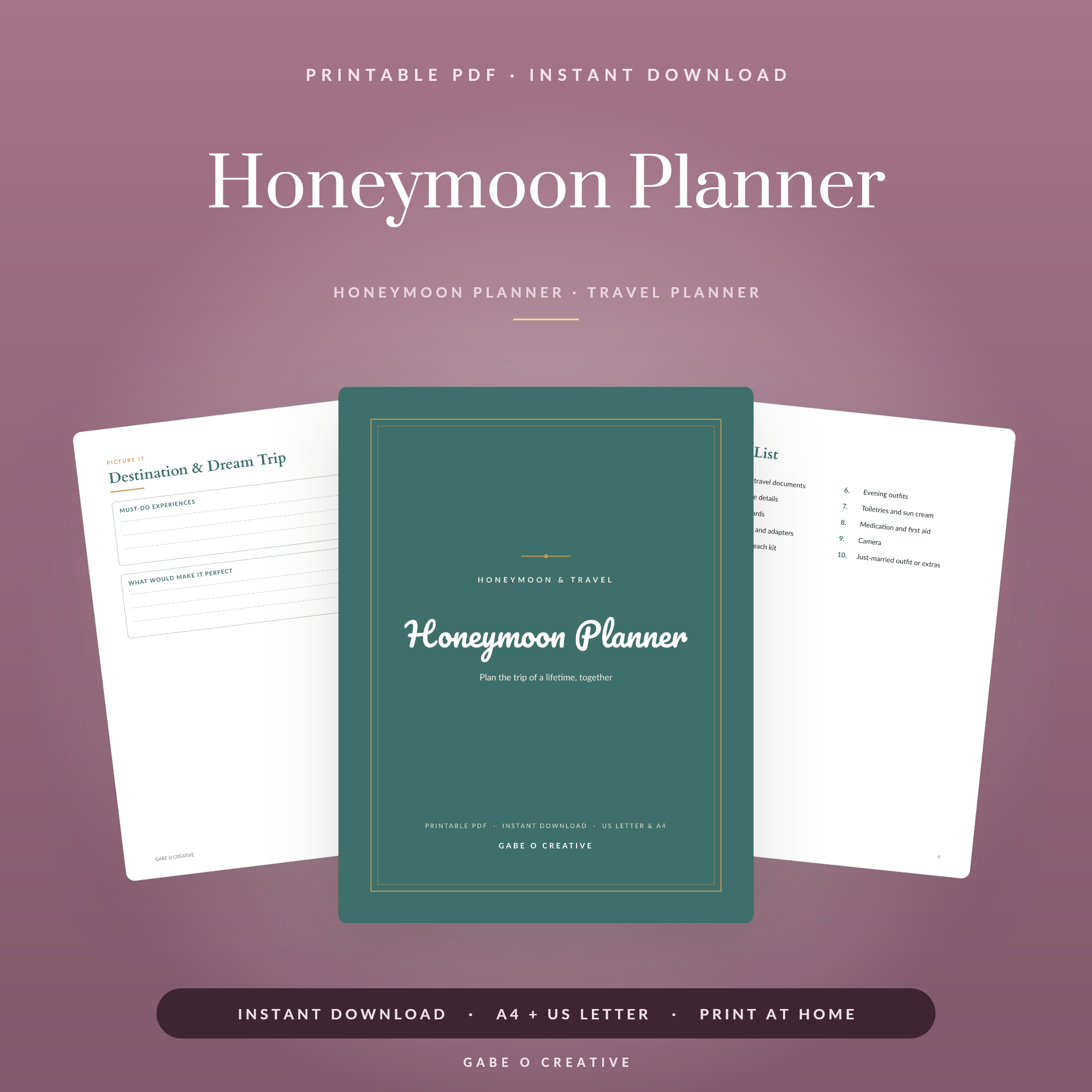 Honeymoon Planning: What to Book, and in What Order