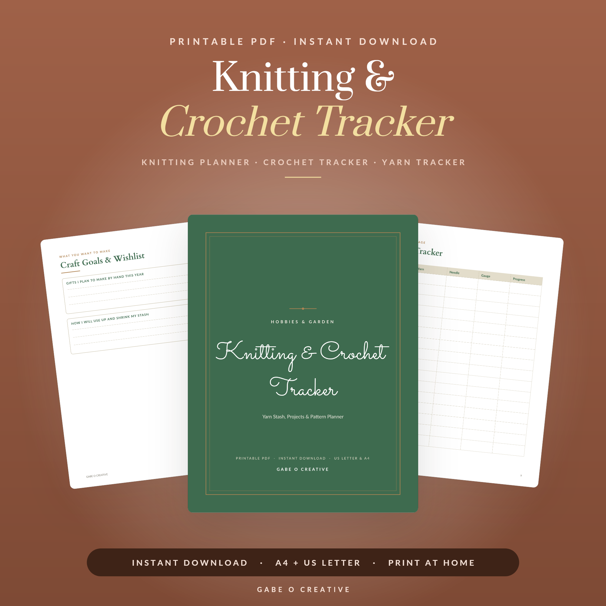 Knitting & Crochet Tracker