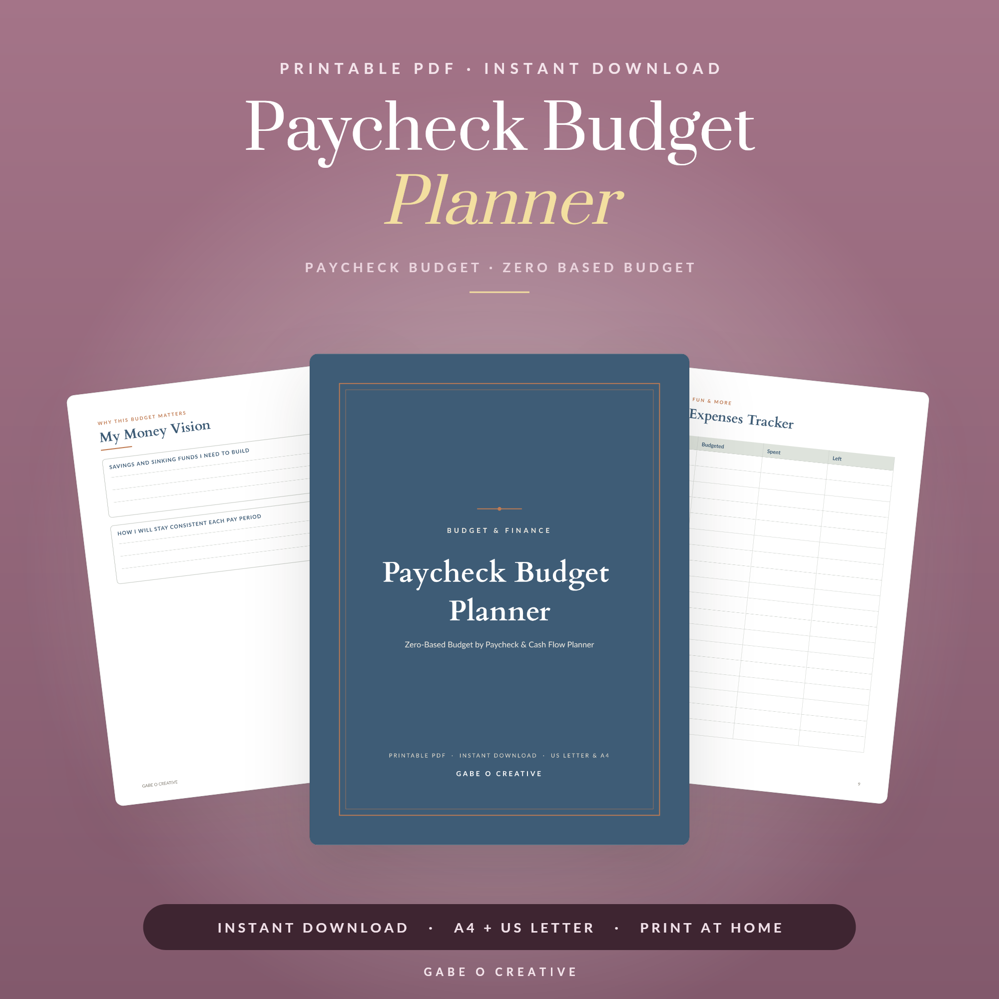 Paycheck Budget Planner