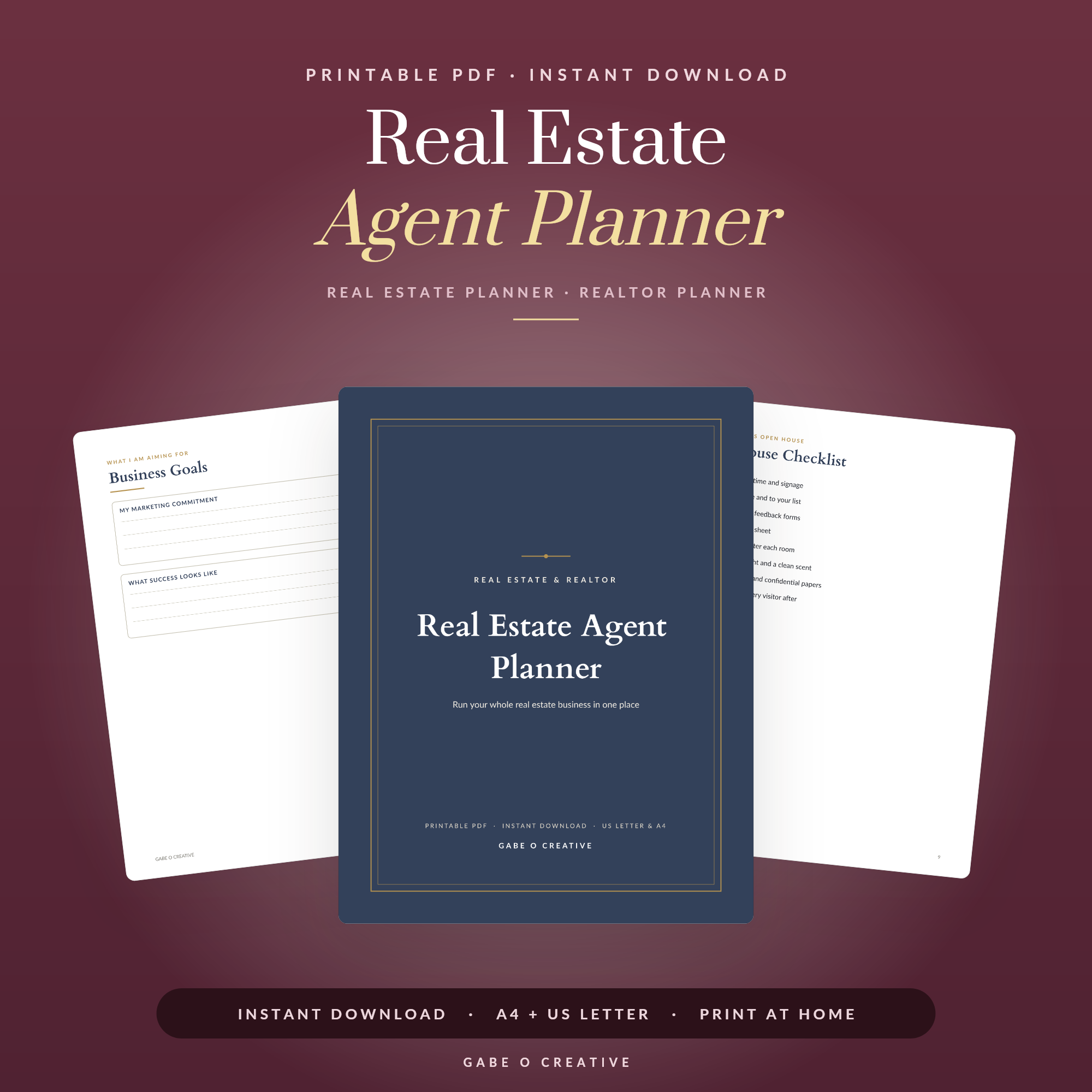 Real Estate Agent Planner