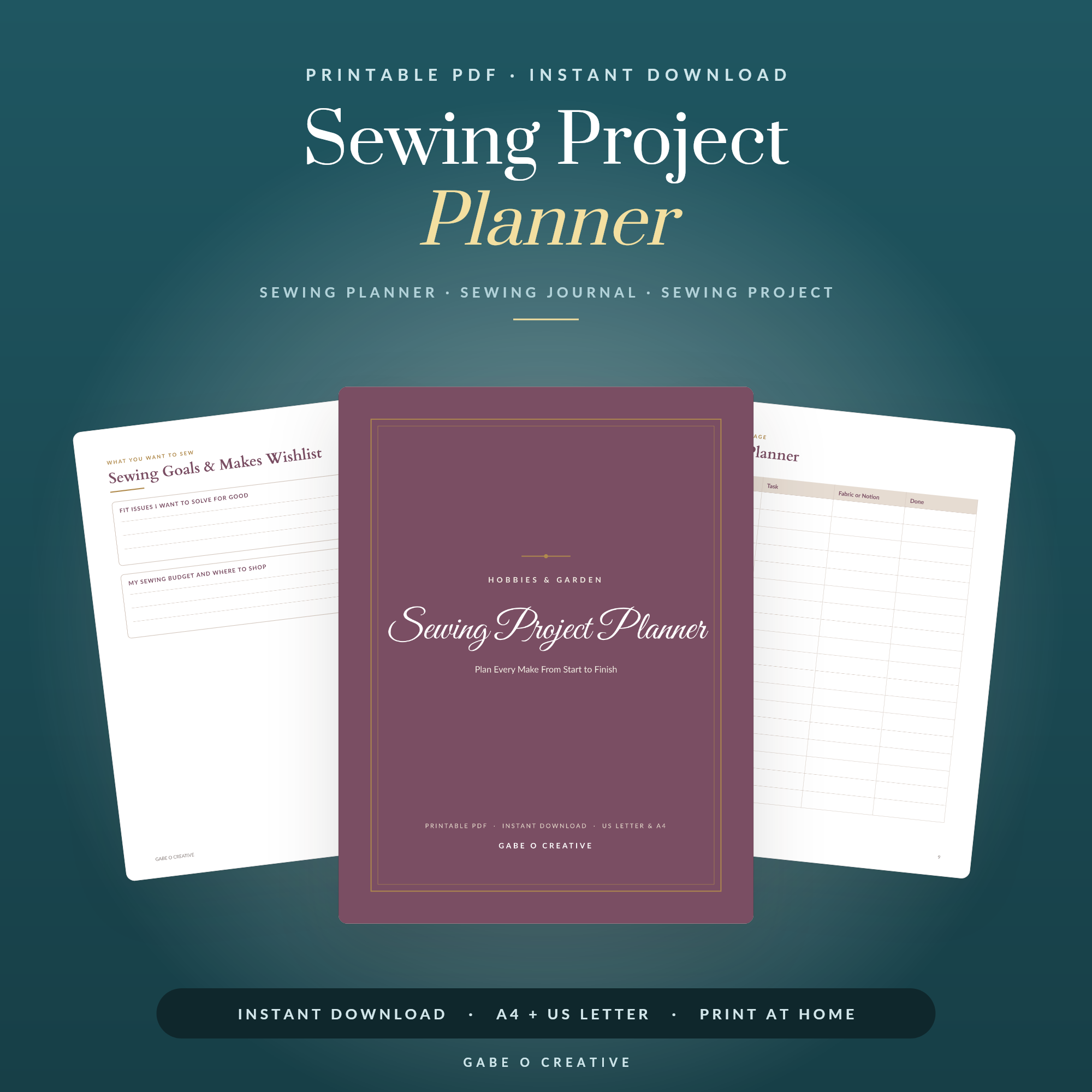 Sewing Project Planner