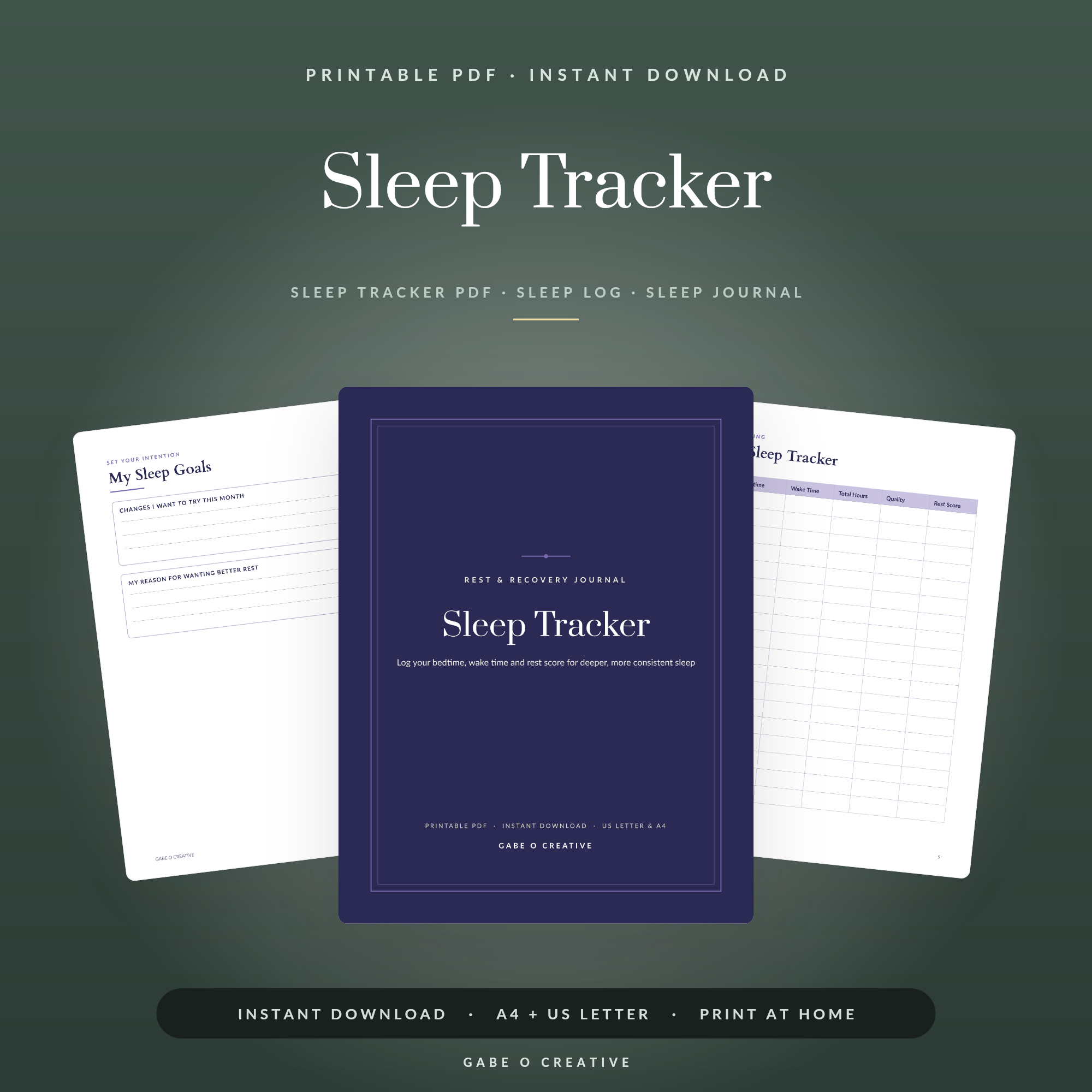 health and fitness planner bundle flat lay