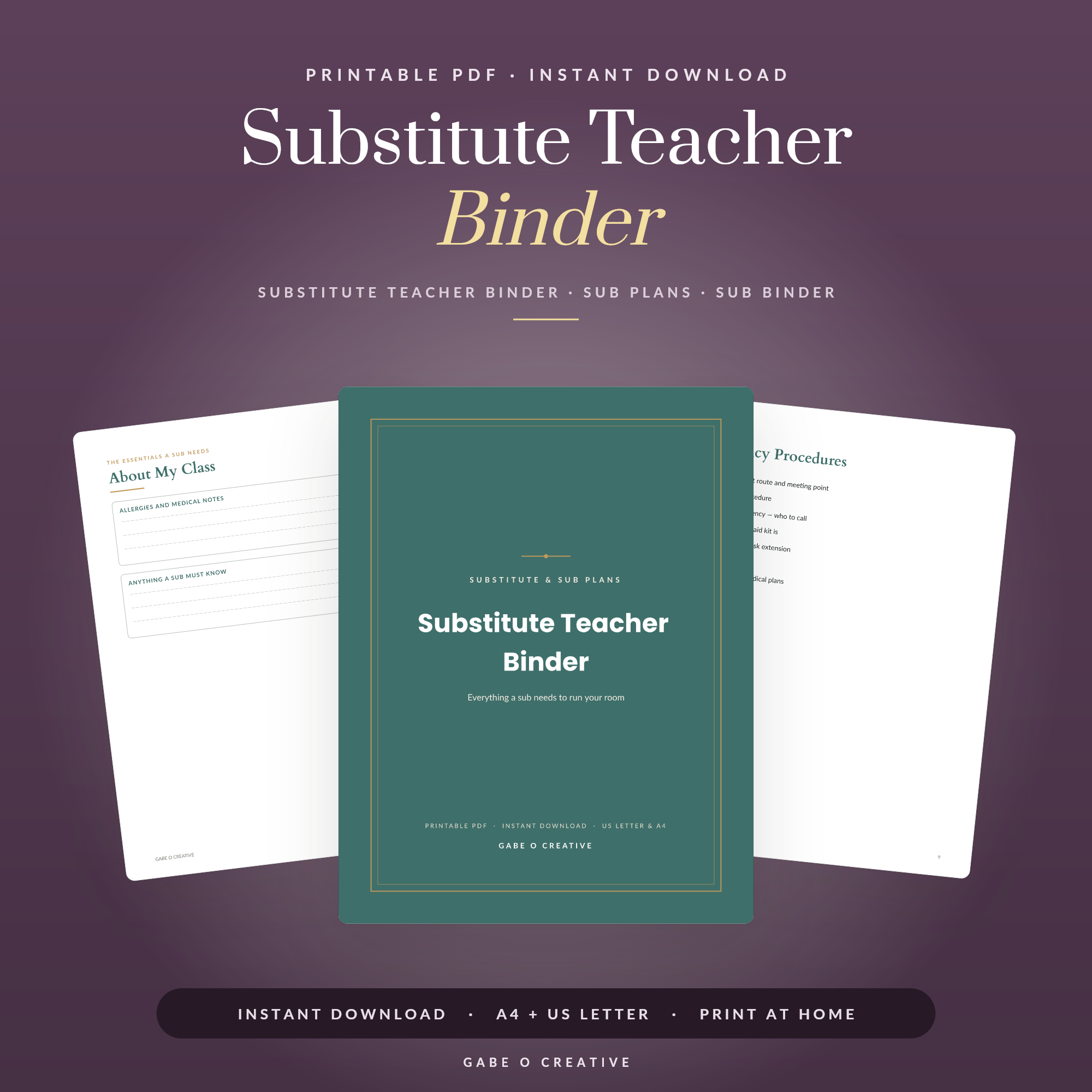 students and teachers printables collection
