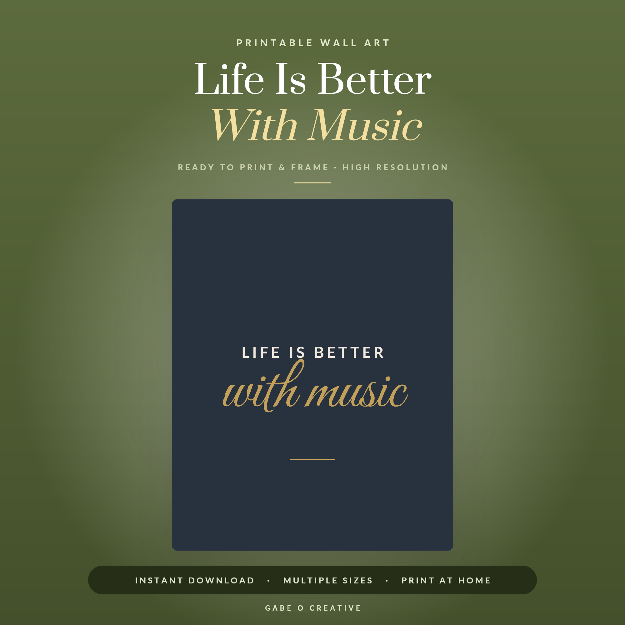 Life Is Better With Music