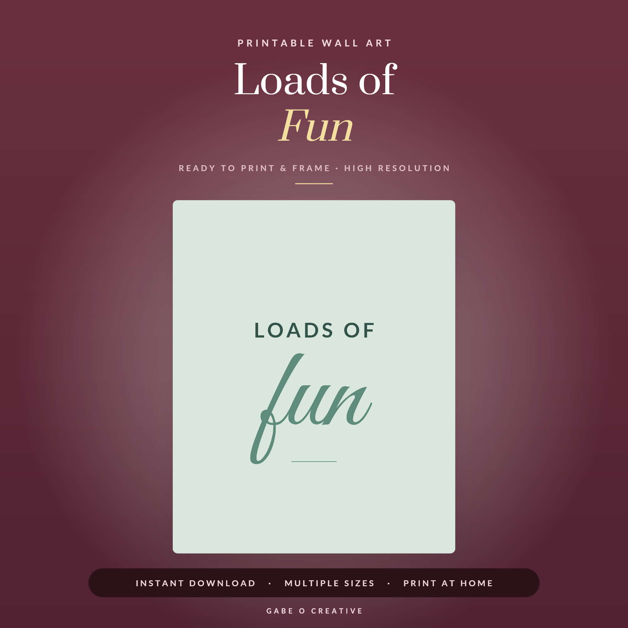 Loads of Fun