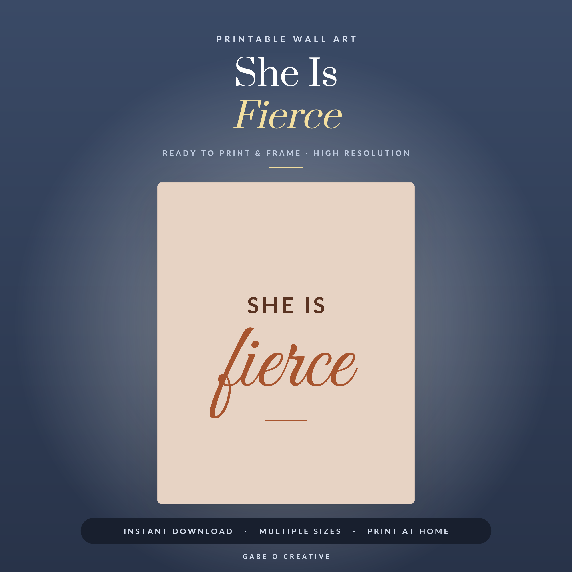 She Is Fierce